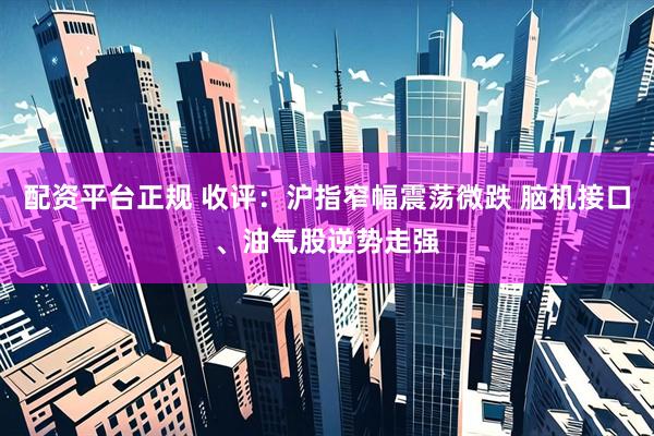配资平台正规 收评：沪指窄幅震荡微跌 脑机接口、油气股逆势走强